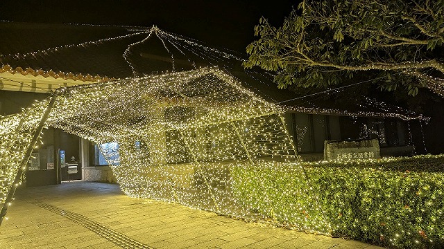 図書館イルミネーション