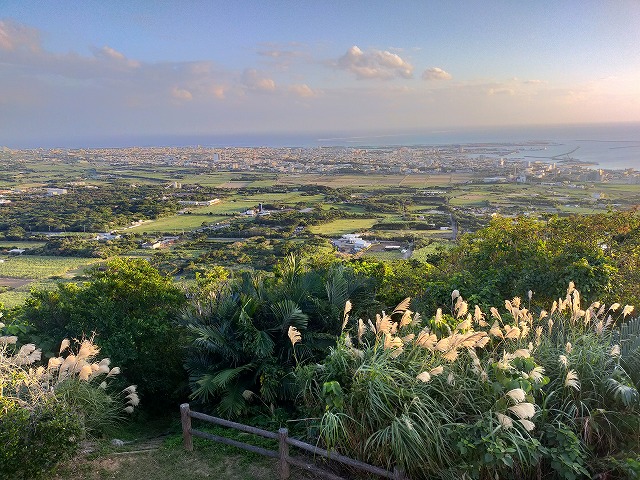 前勢岳展望台からの夕景