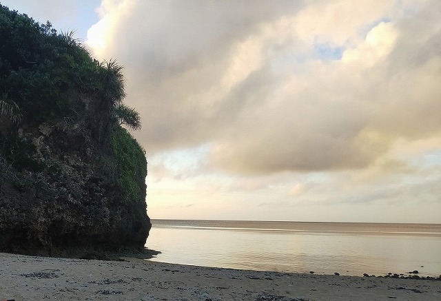 崎枝浜のマジックアワー