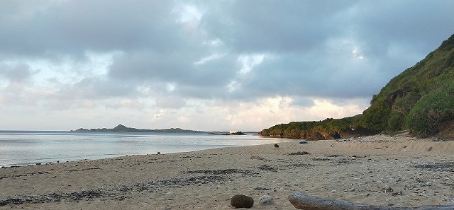 崎枝浜（巻き貝ビーチ）