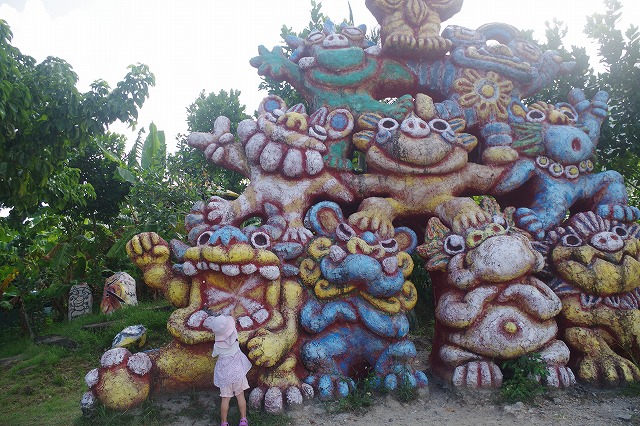 シーサー農園の巨大シーサー