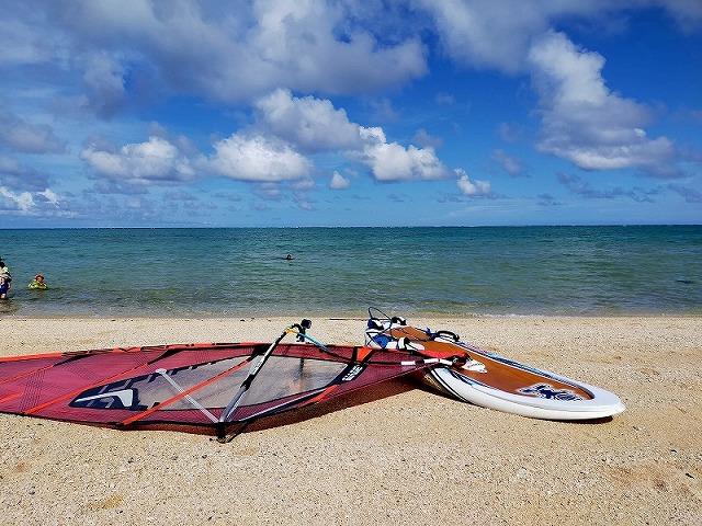 石垣島のウインドサーフィン