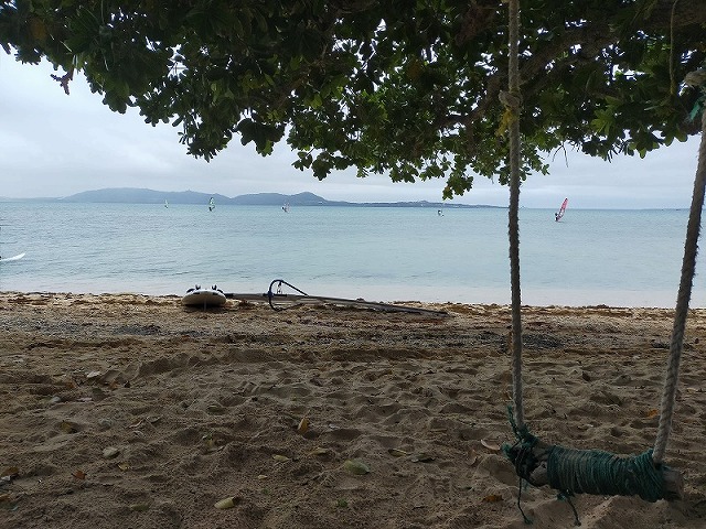 冬の石垣島の海